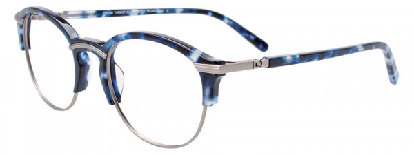 Takumi TK1237 Eyeglasses, 050 - Blue Tortoise & Steel