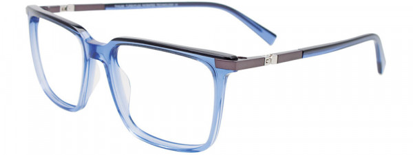 Takumi TK1231 Eyeglasses, 050 - Crystal Blue & Black