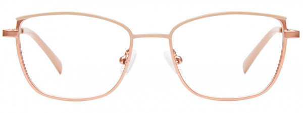 Takumi TK1222 Eyeglasses, 010 - Pink Gold & Beige