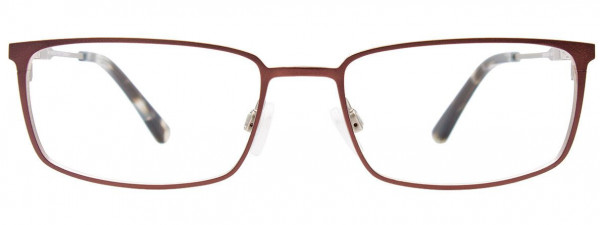 OAK NYC O3018 Eyeglasses, 010 - Brown & Steel