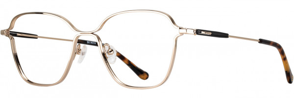 Cinzia Designs Cinzia Ophthalmic 5155 Eyeglasses, 1 - Gold / Black