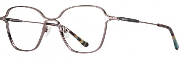 Cinzia Designs Cinzia Ophthalmic 5155 Eyeglasses, 2 - Graphite / Emerald