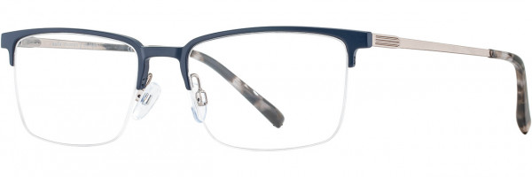Adin Thomas Adin Thomas 584 Eyeglasses, 3 - Matte Navy / Gunmetal
