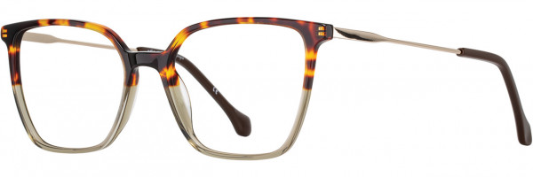 Adin Thomas Adin Thomas 590 Eyeglasses, 1 - Tortoise / Smoke / Graphite