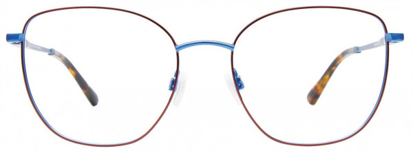 EasyClip EC643 Eyeglasses, 030 - Dark Red