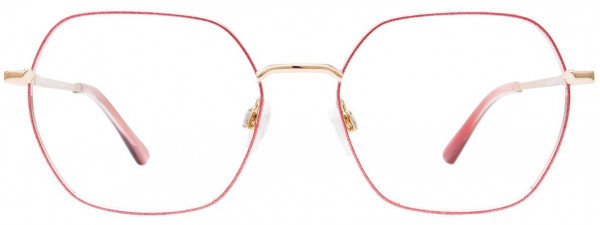 Takumi TK1243 Eyeglasses, 030 - Pink Sparkle & Soft Gold