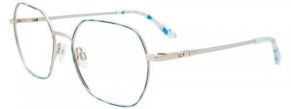 Takumi TK1243 Eyeglasses, 050 - Blue Tortoise & Silver
