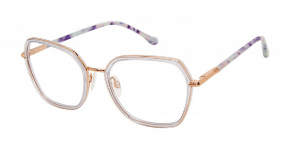 Buffalo BW029 Eyeglasses, Lilac/Rose Gold (LIL)