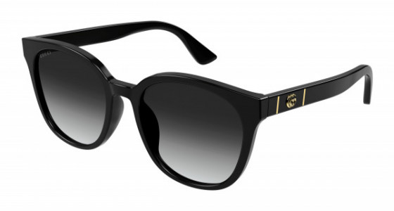 Gucci GG1122SA Sunglasses, 001 - BLACK with GREY lenses