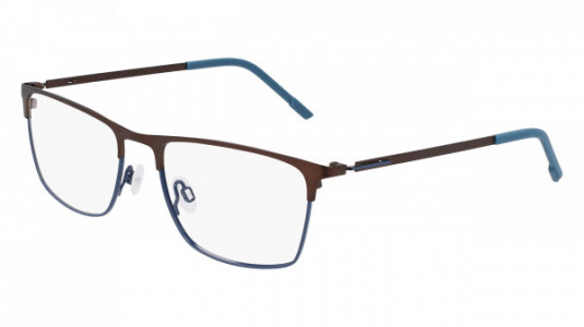 Flexon FLEXON E1141 Eyeglasses, (212) MATTE COFFEE/BLUE STARGAZER
