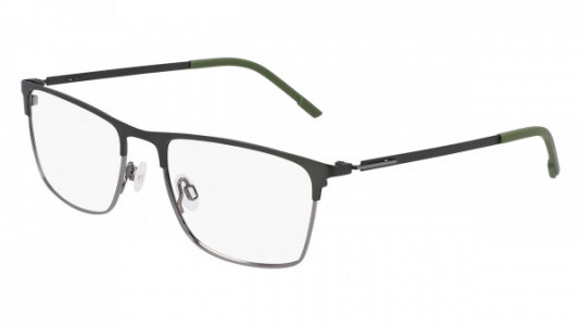 Flexon FLEXON E1141 Eyeglasses, (317) MATTE MOSS/GUNMETAL
