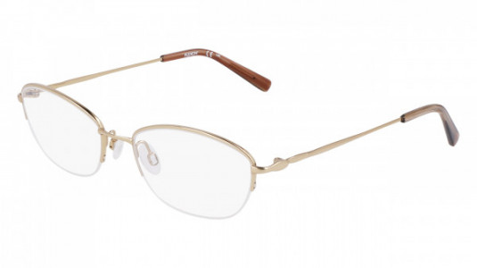 Flexon FLEXON W3041 Eyeglasses, (710) SHINY GOLD