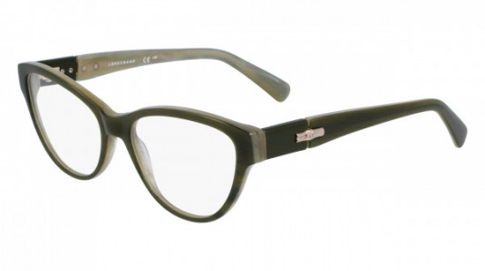Longchamp LO2721 Eyeglasses, (305) GREEN HORN