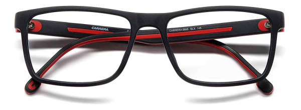 Carrera CARRERA 8885 Eyeglasses, 0BLX MT BLK RD