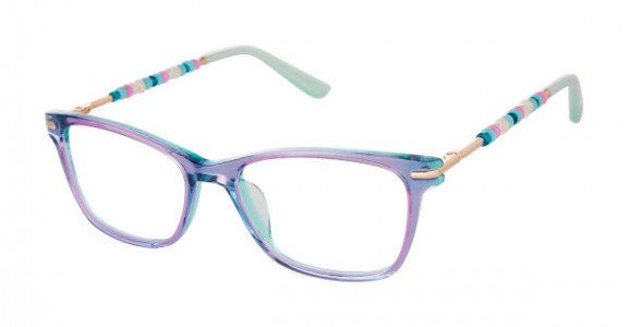 gx by Gwen Stefani GX838 Eyeglasses, Purple (PUR)