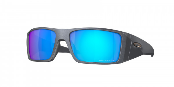 Oakley OO9231 HELIOSTAT Sunglasses, 923113 HELIOSTAT BLUE STEEL PRIZM SAP (BLUE)
