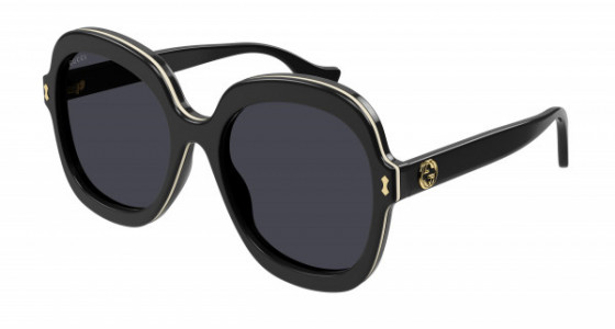 Gucci GG1240S Sunglasses, 001 - BLACK with GREY lenses