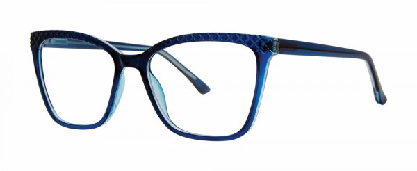 Modern Optical RELENTLESS Eyeglasses, Blue/Crystal