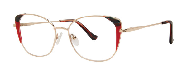 Modern Art A626 Eyeglasses, Red/Gold