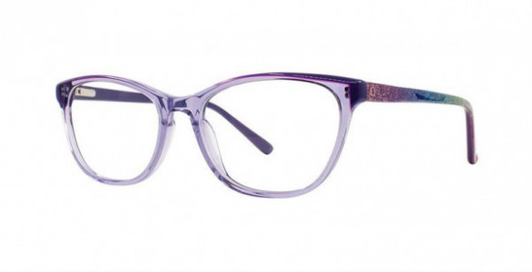 Float Milan 278 Eyeglasses, Purple Cryst