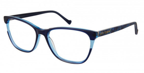 Betsey Johnson BET SAVVY Eyeglasses, blue
