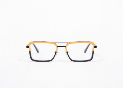 Mad In Italy Chiodo Eyeglasses, C01 - Yellow Black