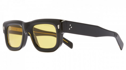 Cutler and Gross CGSN140250 Sunglasses, (001) YELLOW ON BLACK