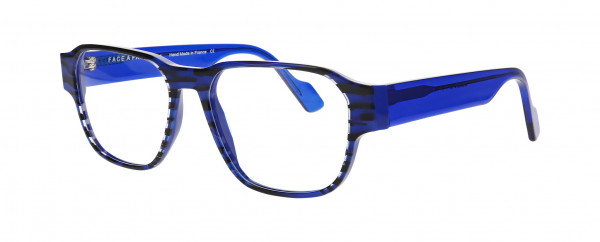 Face a Face JAMES 2 Eyeglasses, LINES AND LIGHT BLUE/KING BLUE