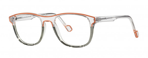 Face a Face PICCA 1 Eyeglasses, TRANSPARENT STRIPPED GREEN HOR.