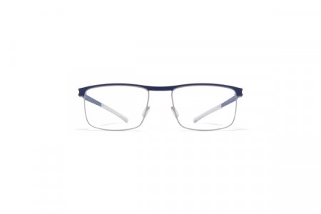 Mykita STUART Eyeglasses, Navy/Silver (Lacquer)