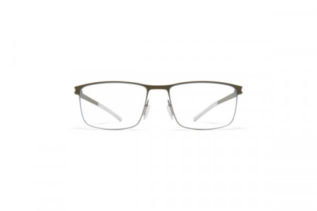 Mykita XANDER Eyeglasses, Shiny Graphite/Camou Green