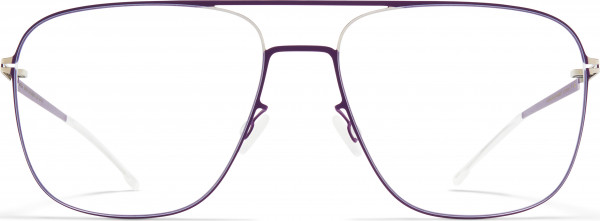 Mykita STEEN Eyeglasses, Silver/Deep Purple