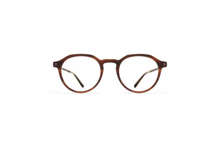 Mykita SAGA Eyeglasses, C175 Striped Brown/Mocca