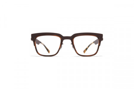 Mykita RAYMOND Eyeglasses, A78 Dark Brown/Striped Brown