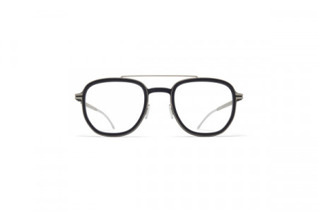 Mykita Mylon ALDER Eyeglasses, MH49 Pitch Black/Matte Silver