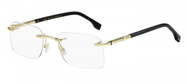 HUGO BOSS Black BOSS 1551/A Eyeglasses, 0RHL GOLD BLCK