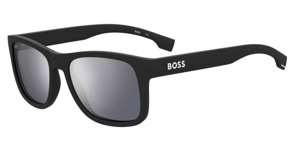 HUGO BOSS Black BOSS 1568/S Sunglasses, 0003 MTT BLACK