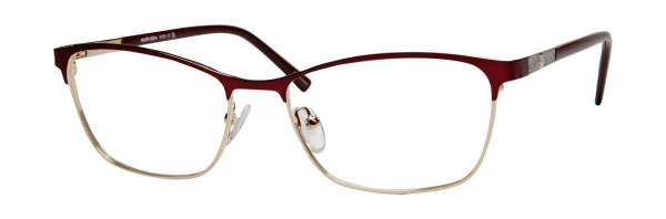 Marie Claire MC6309 Eyeglasses, Burgundy/Gold