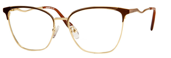 Marie Claire MC6300 Eyeglasses, Brown Sparkle/Gold
