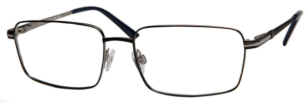 Esquire EQ8662 Eyeglasses, Black/Silver
