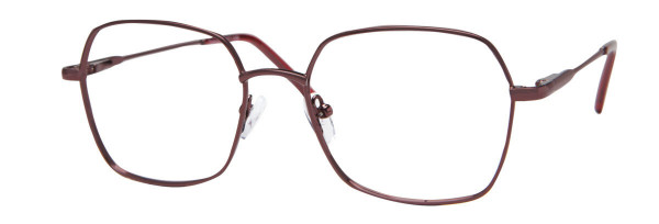 Enhance EN4367 Eyeglasses, Burgundy