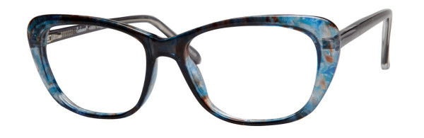Enhance EN4363 Eyeglasses, Blue Marble
