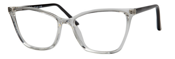 Enhance EN4361 Eyeglasses, Crystal/Black