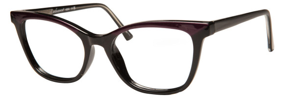 Enhance EN4354 Eyeglasses, Purple/Black