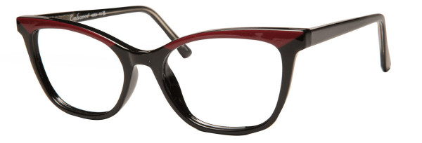 Enhance EN4354 Eyeglasses, Red/Black