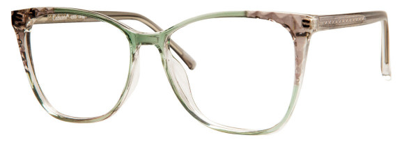 Enhance EN4353 Eyeglasses, Grey/Mint