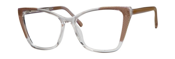 Enhance EN4349 Eyeglasses, Brown Crystal