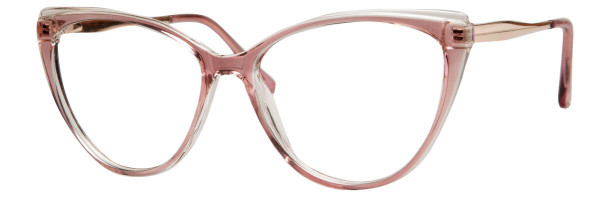 Enhance EN4346 Eyeglasses, Pink Crystal/Gold
