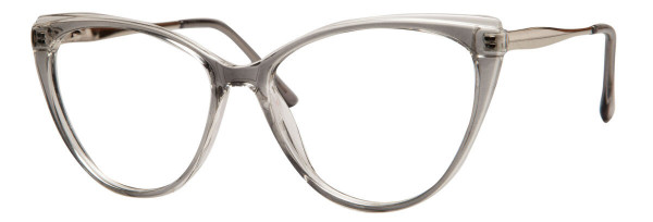 Enhance EN4346 Eyeglasses, Grey Crystal/Silver