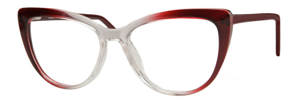 Enhance EN4344 Eyeglasses, Burgundy Fade